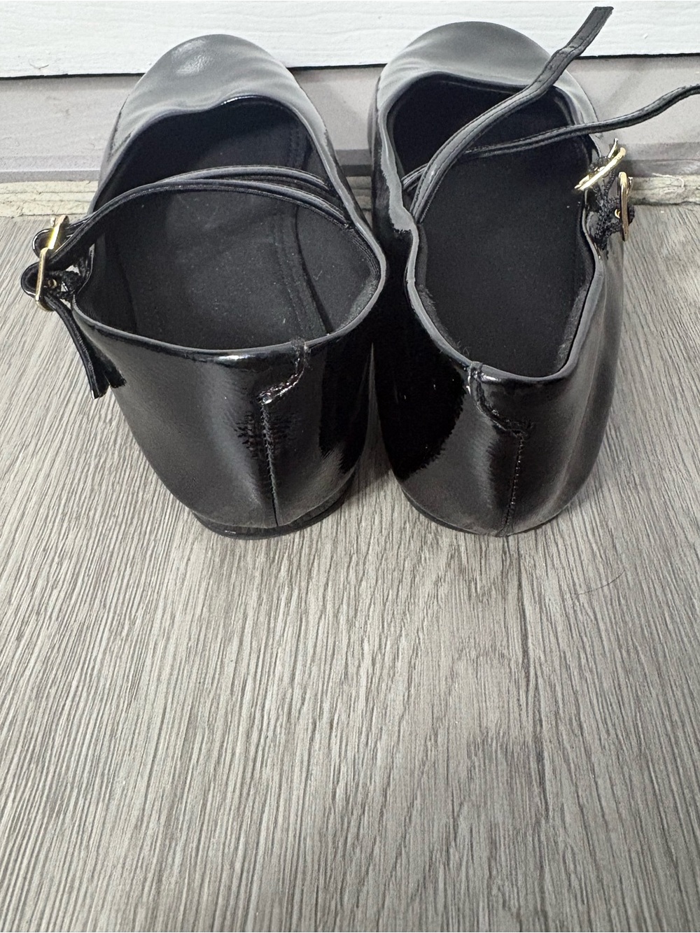Zara Black Double-Strap Mary Janes - Picture 2 of 4